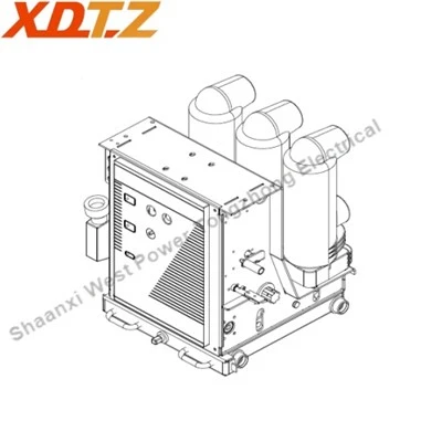 VTZ-12T Вакуумный выключатель для взрывозащищённого шкафа, используемого в шахтах